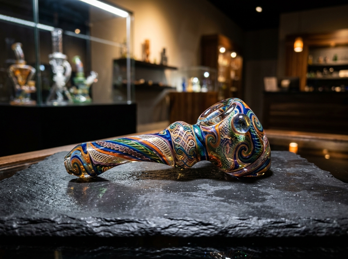 Glass pipes and smoking accessories